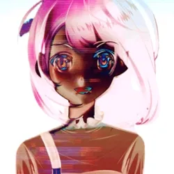 Glitchy Bitcoin Babe