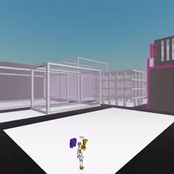 The construction of the Berlin Punks Gallery