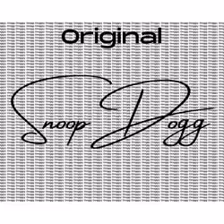 Snoop Dogg - Original Name Art