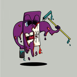 Zombie Roller Graffiti