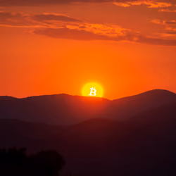 Bitcoin Sunset
