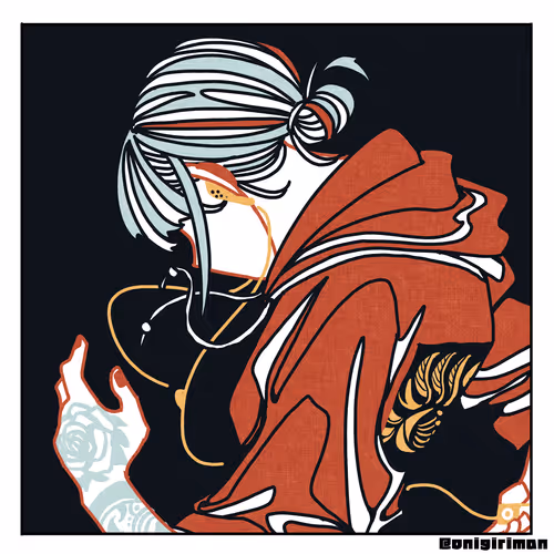 Hiphop girl coloring from EDO epic