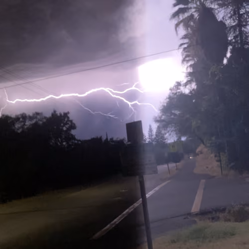 Lighting up the sky 
