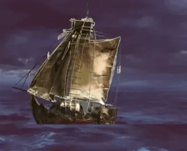 Storm Ship:  Digital + Physical Art