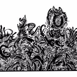 No. 29 Abstract Monster say Hi!