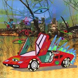 Eye Dream of Lamborghini