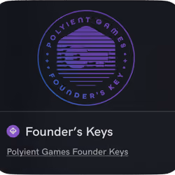 Polyient Games Founder's Key