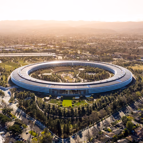 Apple Park Aerial Photograph