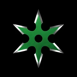 Shuriken #3 Green
