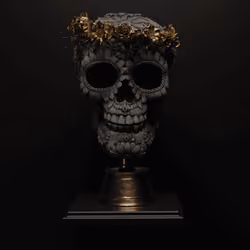 The Skull of Santa Muerte