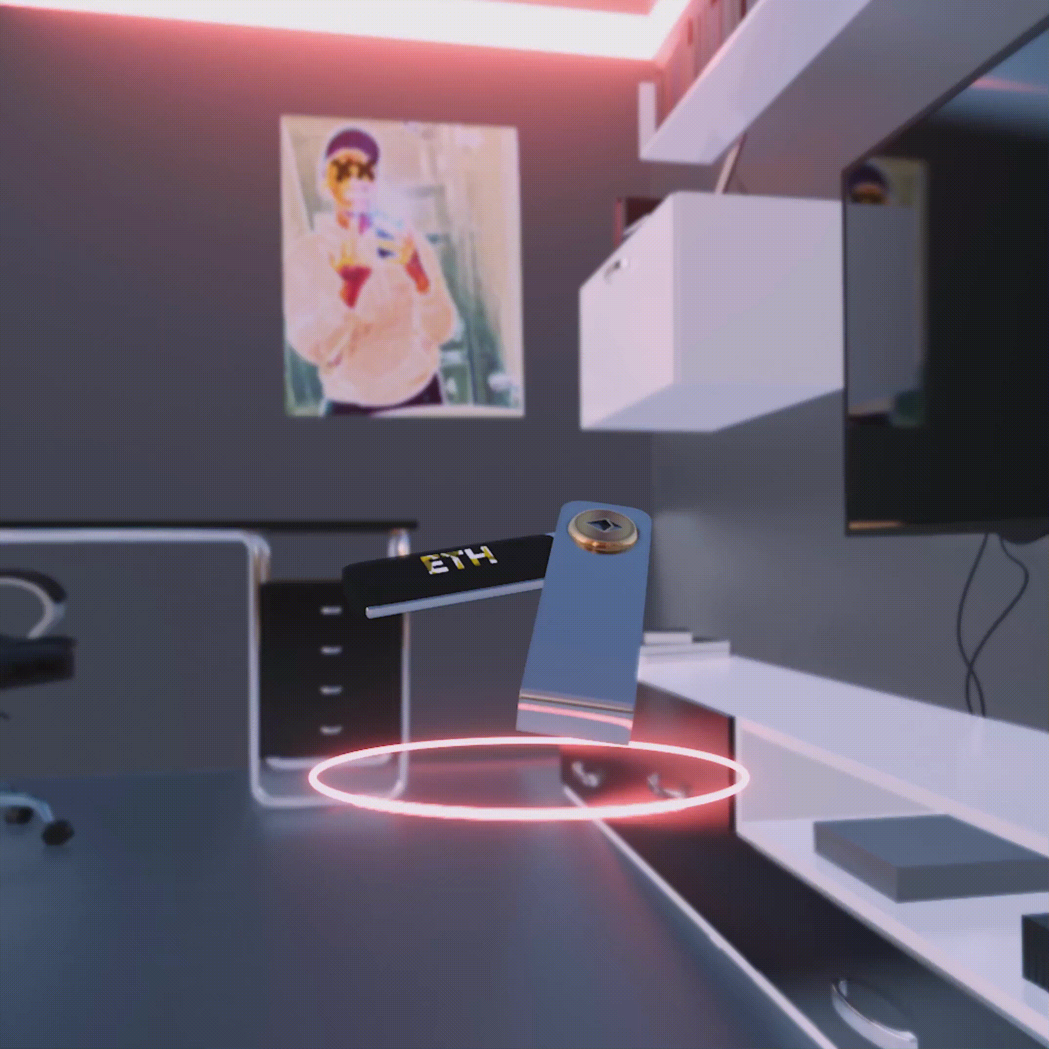 Floating Wallet  (F*ck The Hackers)