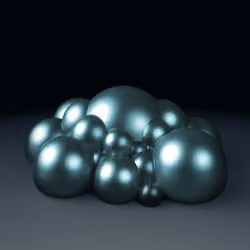 Cyan Pearls #2