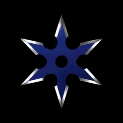 Shuriken #2 Blue