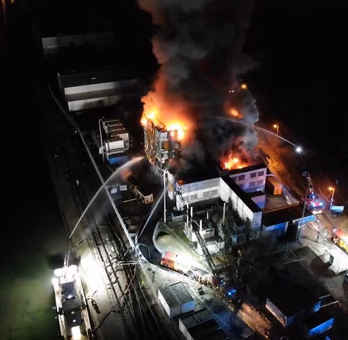 OVH Strasbourg Datacenter Burning