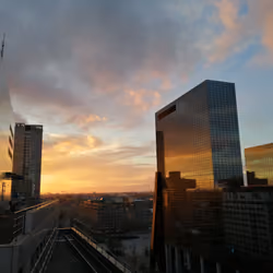 Sunset Building Rotterdam