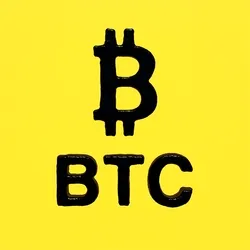 Bitcoin and Ethereum watermarks. Black and yellow