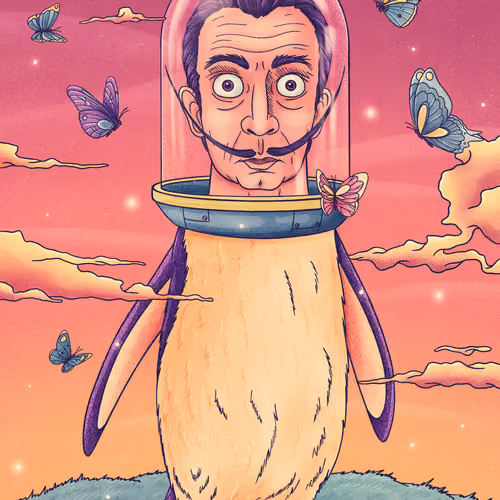 Penguin Salvador Dali