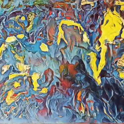 The Bather - AbstractArtist