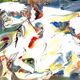Guernica by Pablo Picasso (1937) in the style of Wassily Kandinsky’s Untitled (1916)