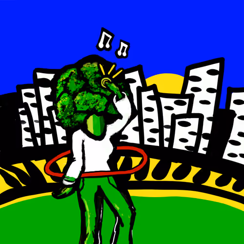 Broccoli Robin gets after a high-intensity hula workout to ensure that her funk is the best funk.