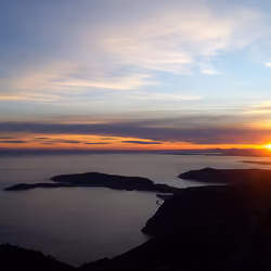 south of france sunset