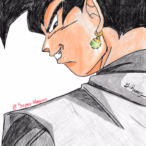 Goku Black Glare