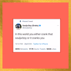 Crank That Tweet