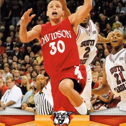  Panini Basketball #372 Stephen (Steph) Curry Rookie Card - Davidson