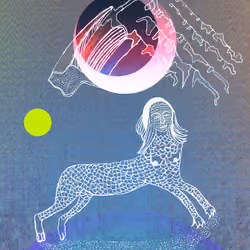 Animal Morph in Lunar Eclipse