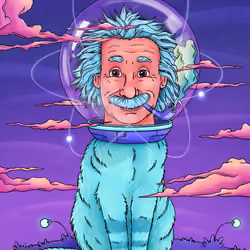 Cat Albert Einstein