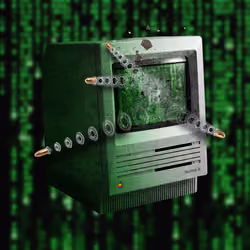 Macintosh SE x MATRIX