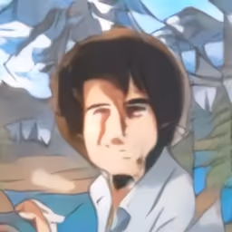 Bob Ross - AI generated