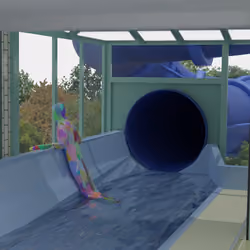 At the waterpark