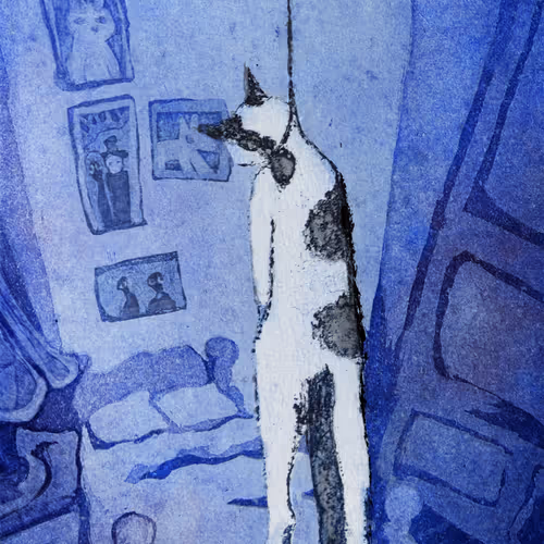 Hanging Cat