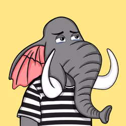Untamed Elephant #4014