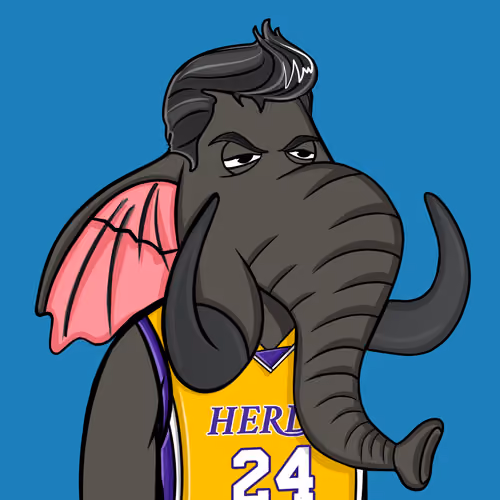 Untamed Elephant #3017