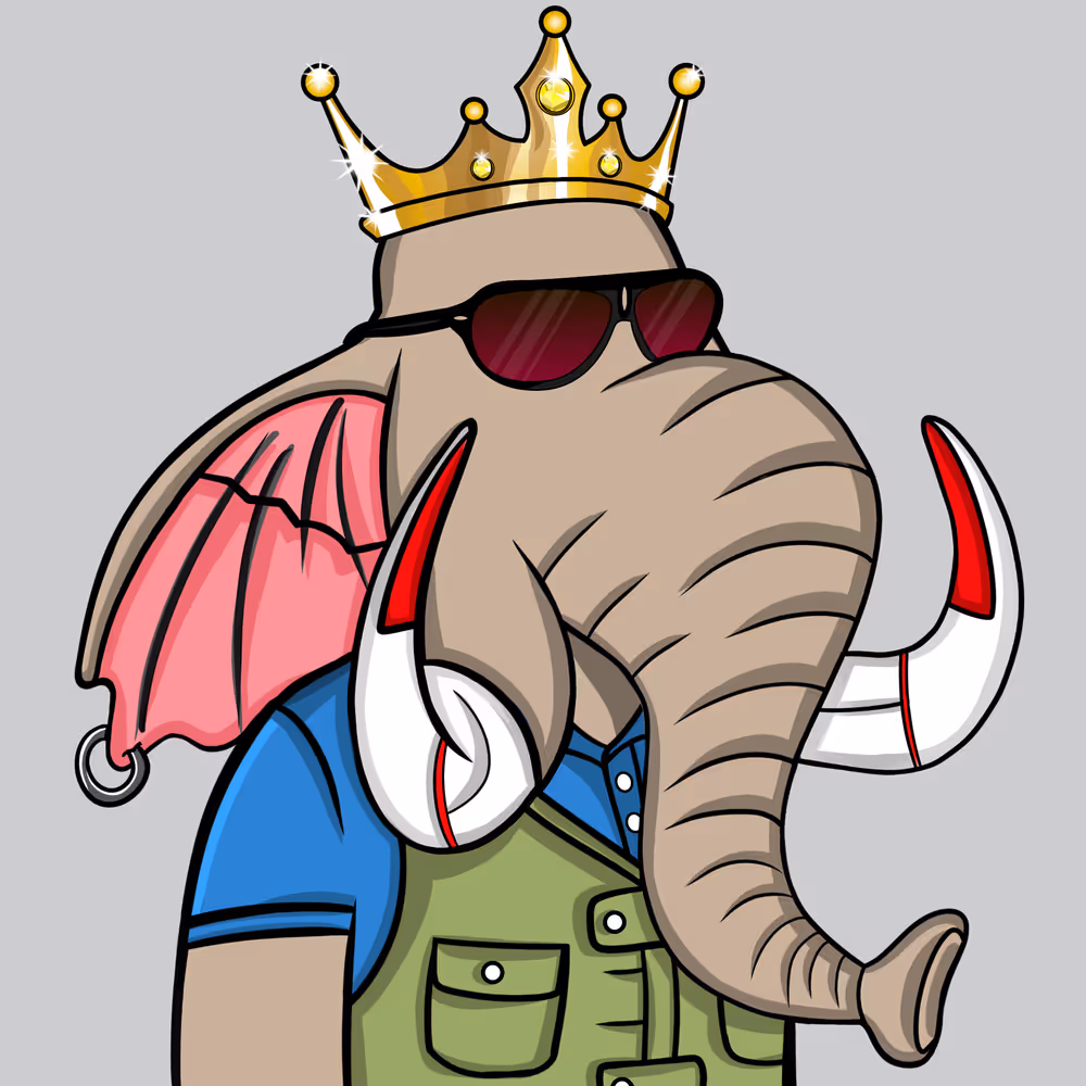 Untamed Elephant #7498