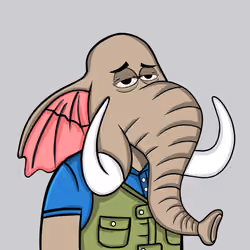 Untamed Elephant #5944