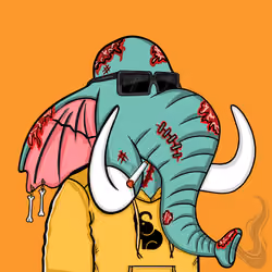 Untamed Elephant #7067