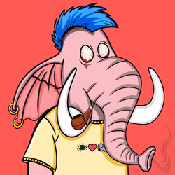 Untamed Elephant #1987