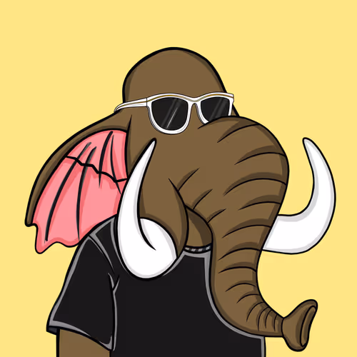 Untamed Elephant #7477