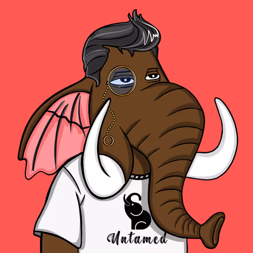 Untamed Elephant #7482