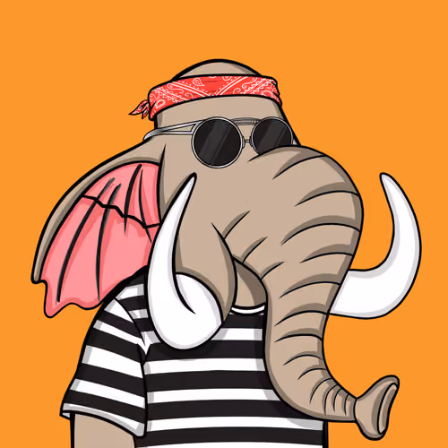 Untamed Elephant #6673