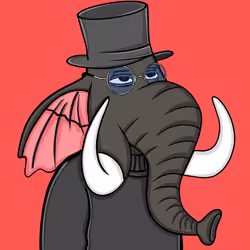 Untamed Elephant #4124