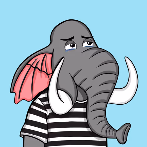Untamed Elephant #7300