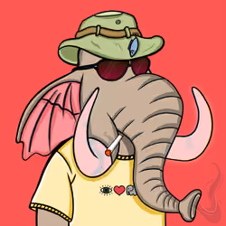 Untamed Elephant #4022