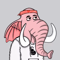 Untamed Elephant #5012