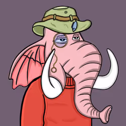 Untamed Elephant #7083