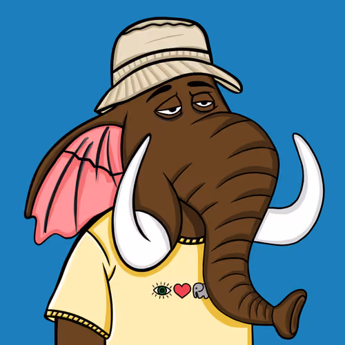 Untamed Elephant #3081