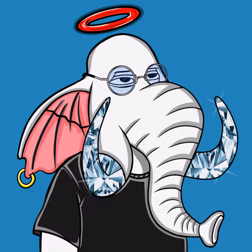 Untamed Elephant #6397